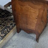 Louis XV style chest of drawers in marquetry flag