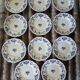11 assiettes creuses "Rouennais " de Longchamp 