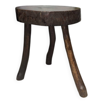 Brutalist Stool Free Form 60/70 Vintage