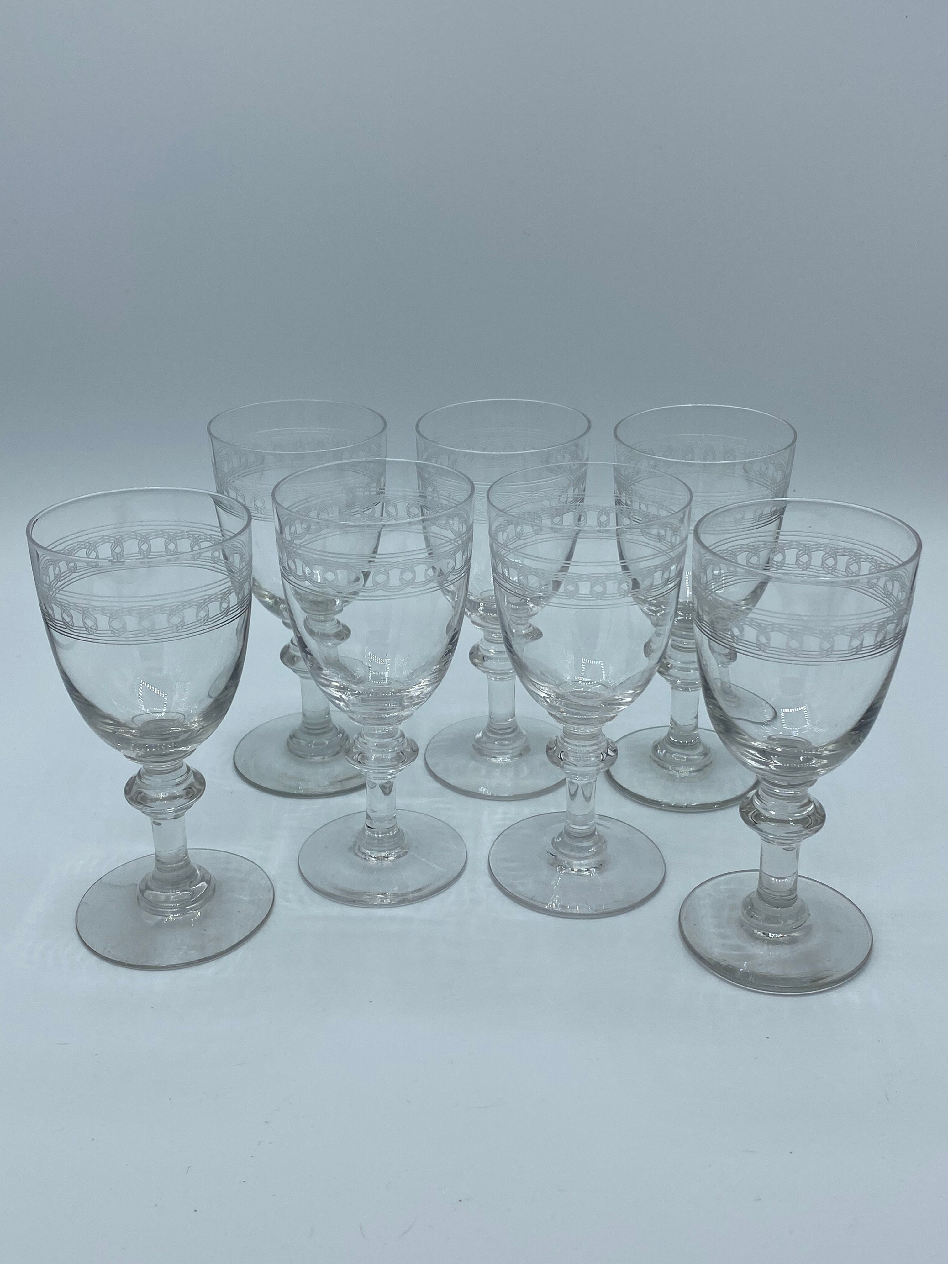 Ancient baluster glasses