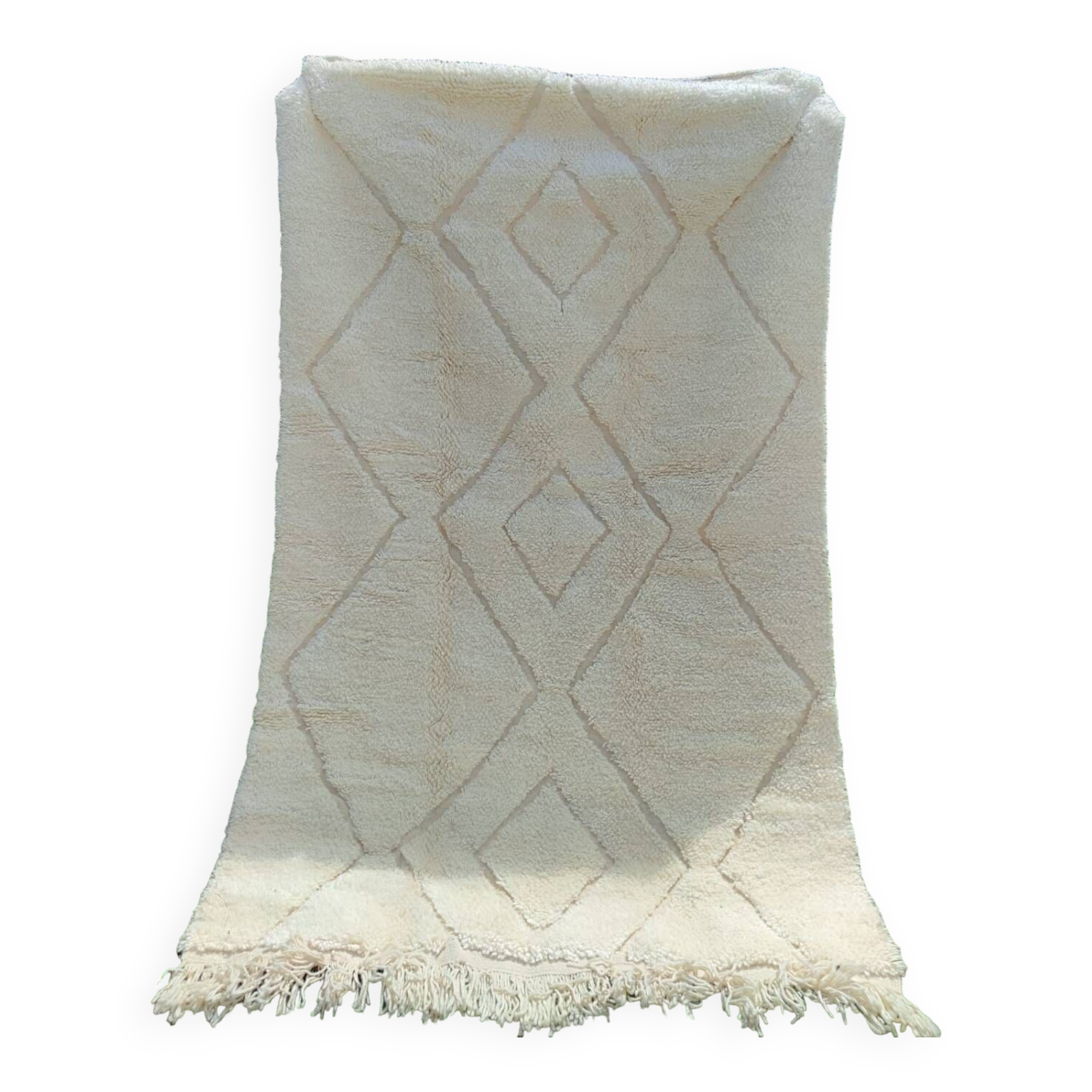 Beni Ourain Berber wool rug