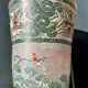 Cornet vase Art Nouveau "Spring" - Legras (St Denis)