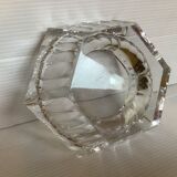 Empty pocket hexagon ashtray faceted val saint Lambert