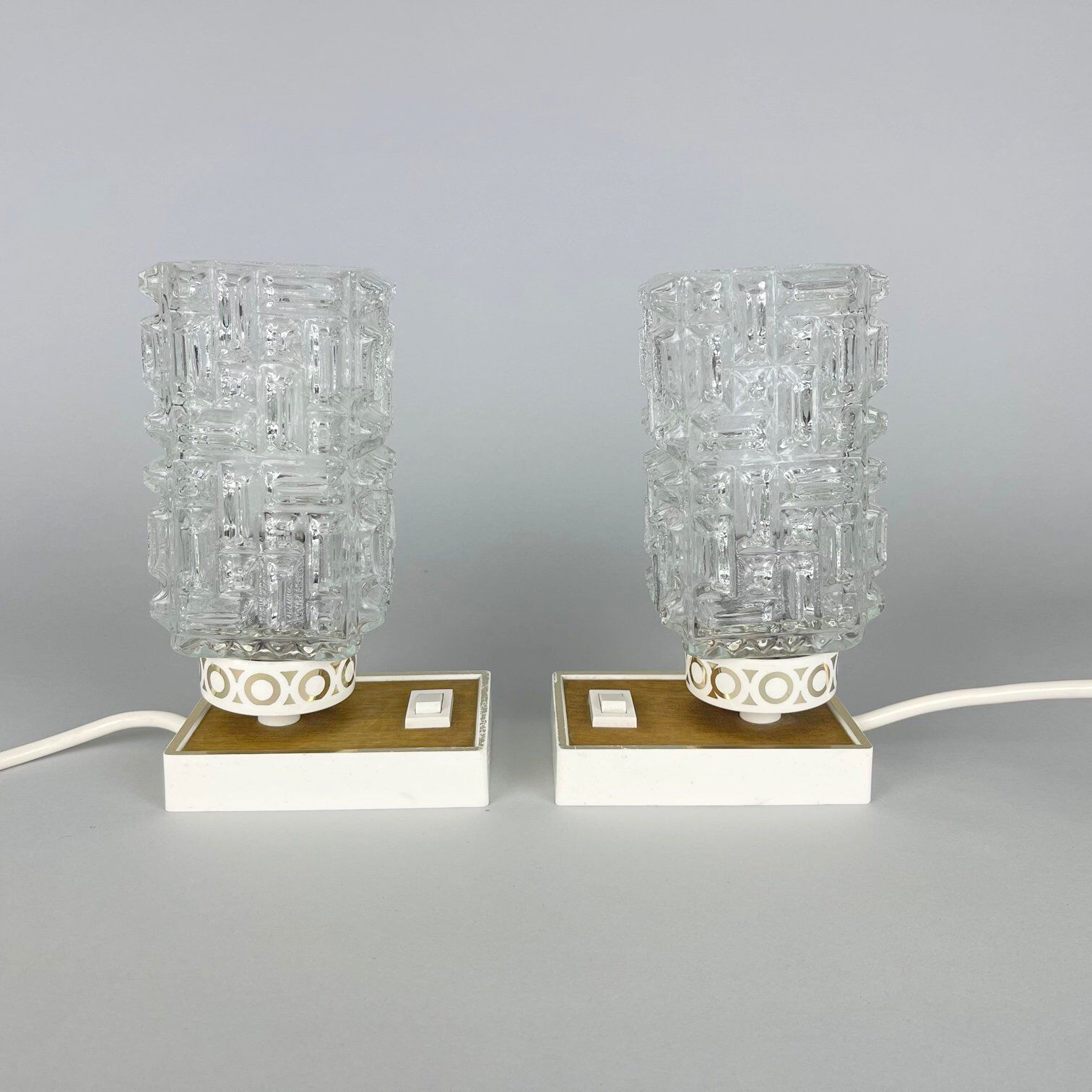 Set of Vintage Table or Bedside Lamps, 1960's