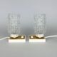 Ensemble de lampes de table ou de chevet vintage, années 1960