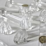 12 Villeroy and Boch crystal knife holders