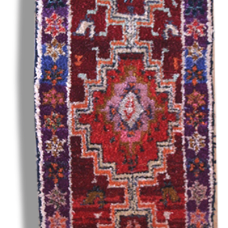 Carpet boucherouite, 230 x 100