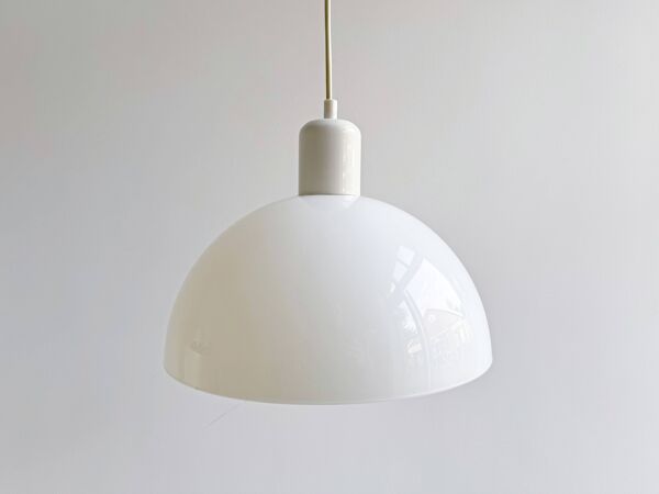 Lampe suspendue champignon en acrylique Space Age