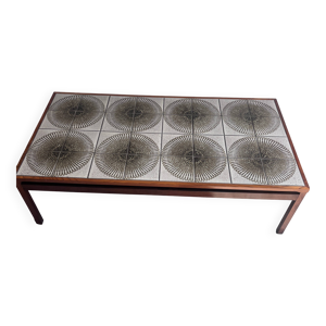Table basse XL danoise - carreaux