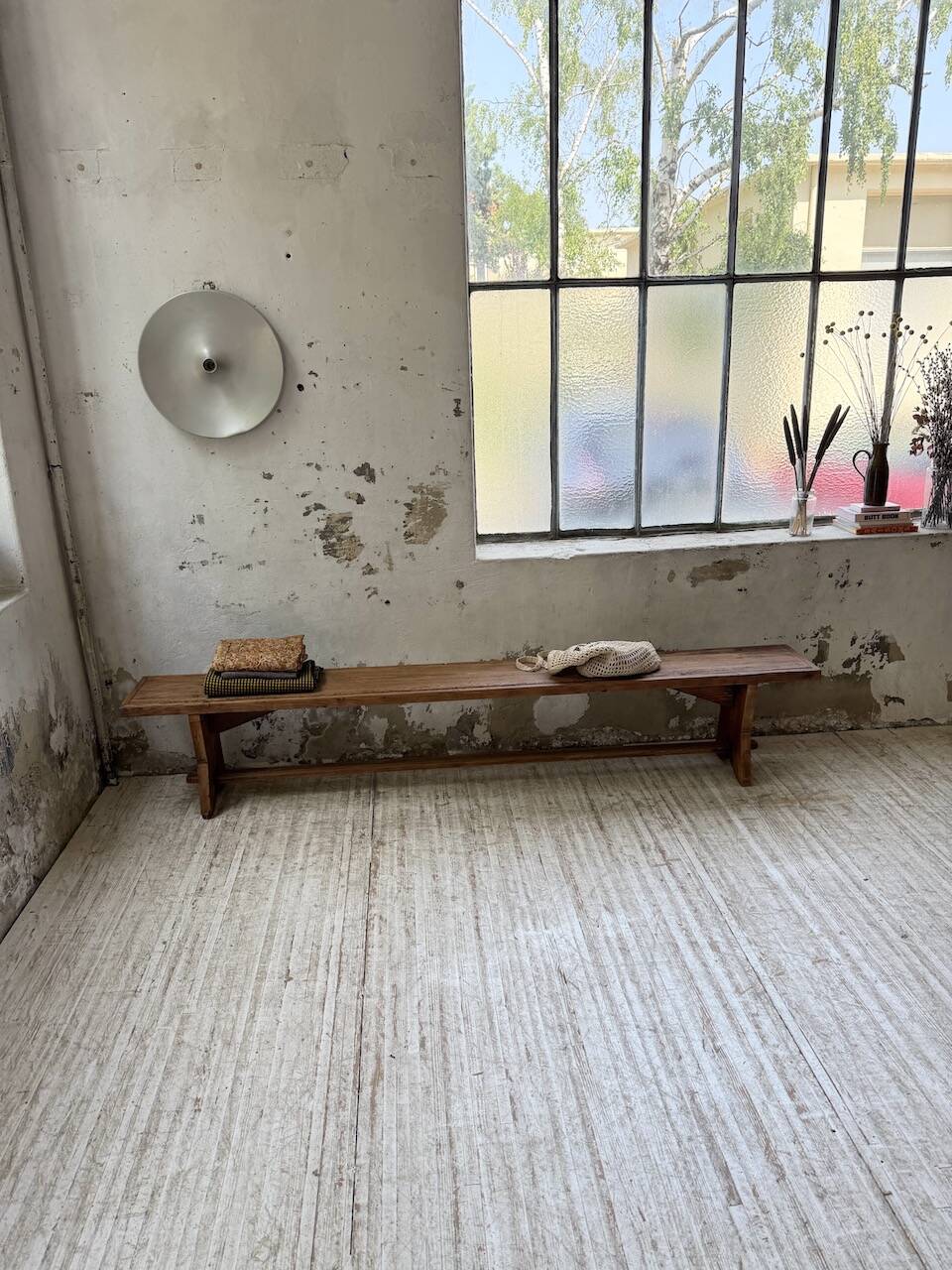 2.5m XL pine farm bench