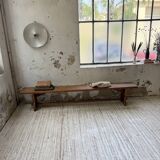 2.5m XL pine farm bench