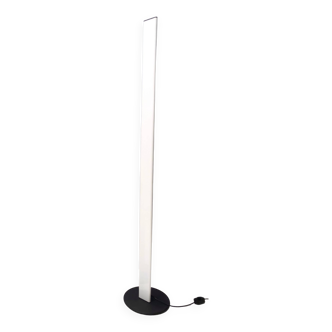 Postmodern Black and White Floor Lamp Rio by Rodolfo Bonetto for Luci, Italy, 1980s