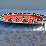 Plat Faience Les 2 Potiers Perpignan G.Galiay