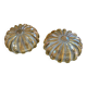 Pair of light fixtures, wall lamps or ceiling lamps 70s