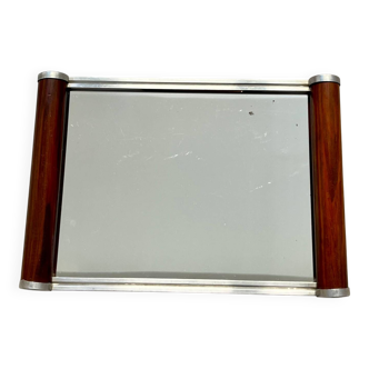 Petit plateau miroir art déco