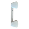 White metal coat hook