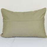 Minimalist hemp cushion cover with original ak160 details