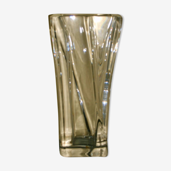 Daum crystal vase