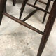 4 Old oak bistro chairs
