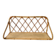 Beautiful vintage rattan and natural bamboo shelf from the 60s