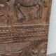 Ancienne porte en bois Sénoufo de Côte d'Ivoire