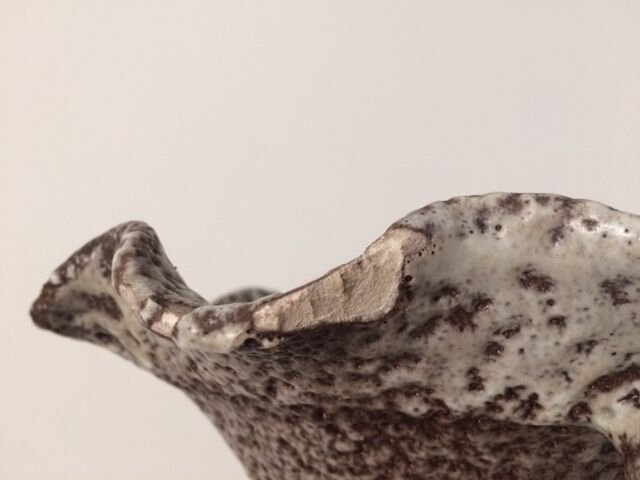 Vase Vallauris Marius Giuge "fat lava" 1960