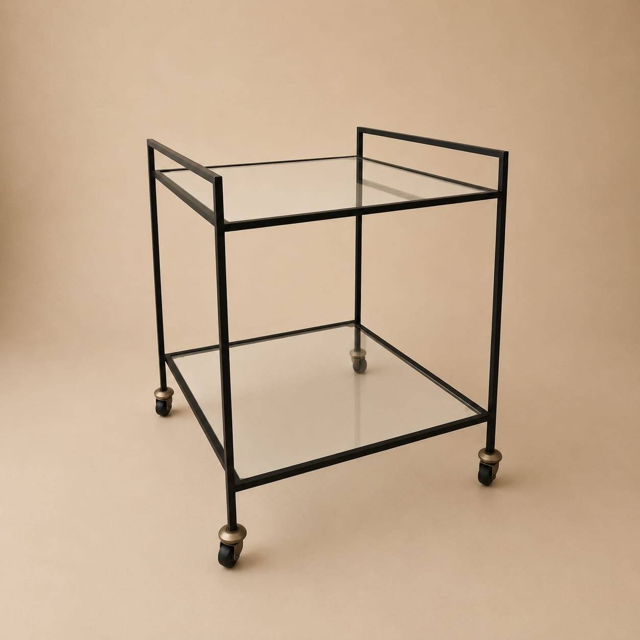 Dutch serving trolley attributed to Franco Campo & Carlo Graffi for Artimeta, 1950s