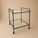 Dutch serving trolley attributed to Franco Campo & Carlo Graffi for Artimeta, 1950s