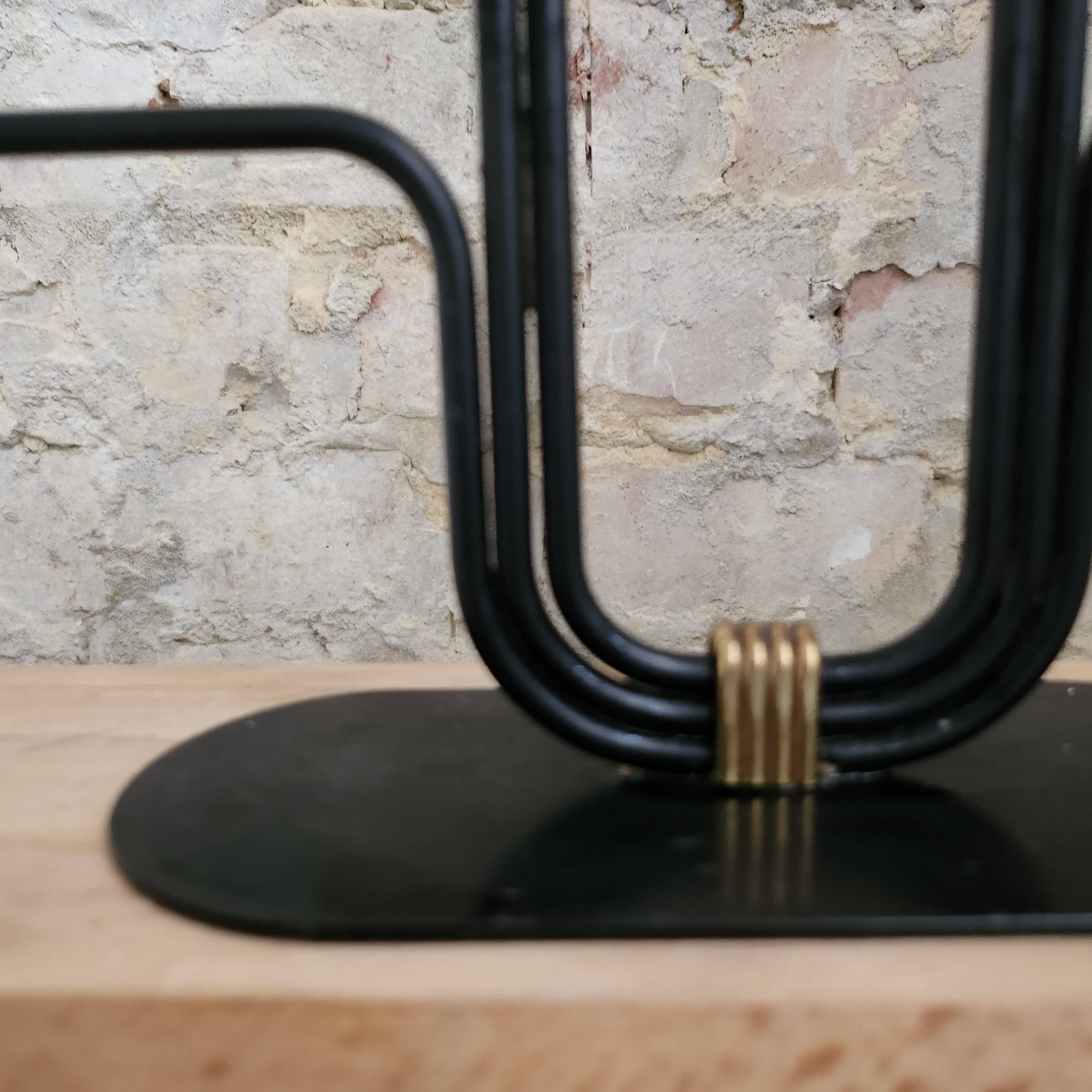 Scandinavian chandelier by Ystad Metall, Gunnar ANDER - 1960