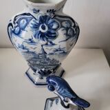 Vase potiche avec couvercle chinois
