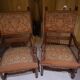 Antique lion head armchair