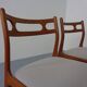 Model 138 Teak & Kvadrat Hallingdal Dining Chairs by Johannes Andersen for Uldum Møbelfabrik, Denmark, 1960s, Set of 2