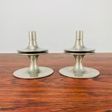 Pair of vintage Fritz Nagel candle holders