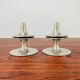 Pair of vintage Fritz Nagel candle holders