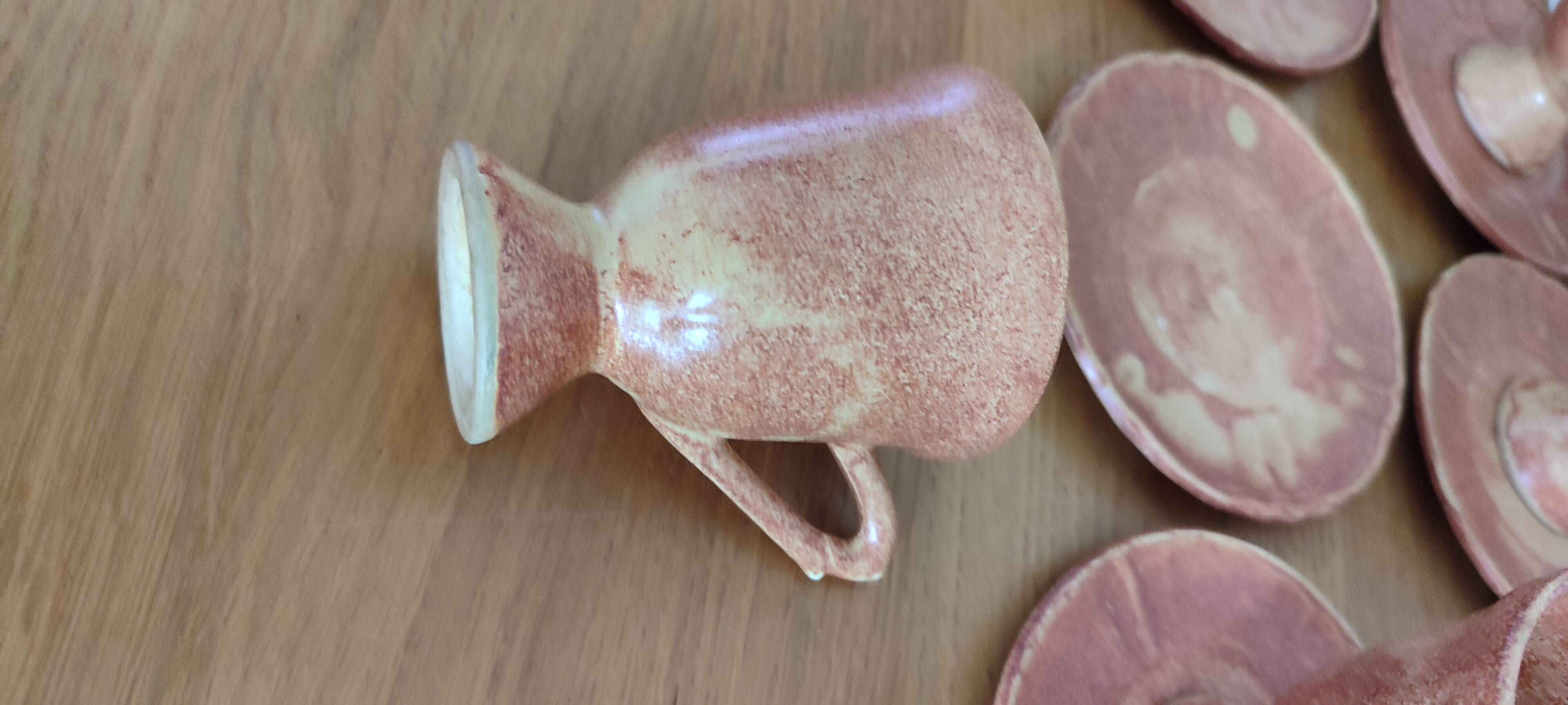 Lot cafetière,tasses et soucoupes Service à café