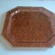 Plateau 1970 en lucite fumée