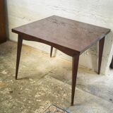 Square coffee table feet spindles