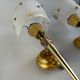Pair of vintage 70s wall lights