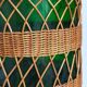 XL bottle lamp foot dressed in rattan 50s