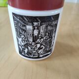 Pot d'aphoticaire en opaline