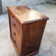 old 19th century walnut cloth maker