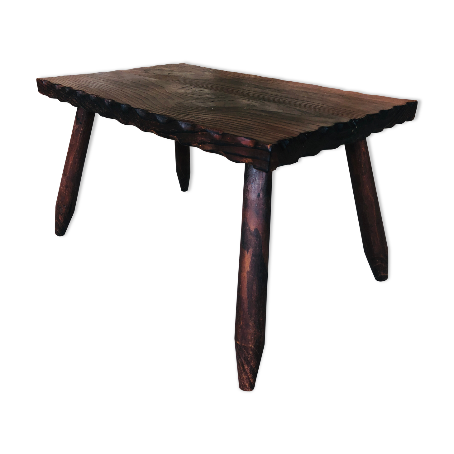 Farmhouse side table, circa 50's