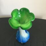 Vase en verre style murano