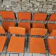 Lot de 8 chaises fauteuil 1970"