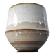 Vintage cache-pot in glazed stoneware