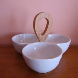 Servant in vintage white ceramic