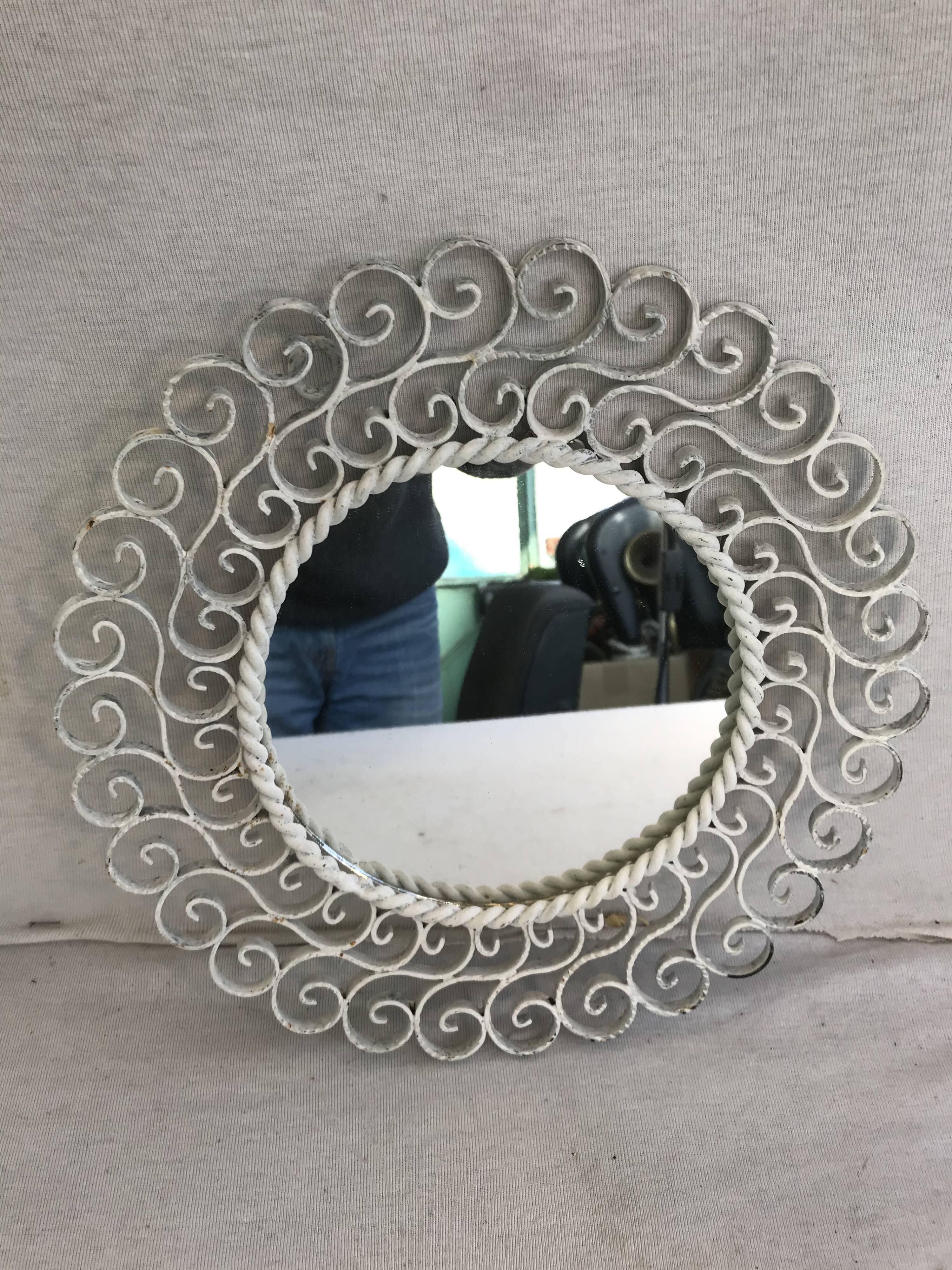 Ancient mirror sun 28cm