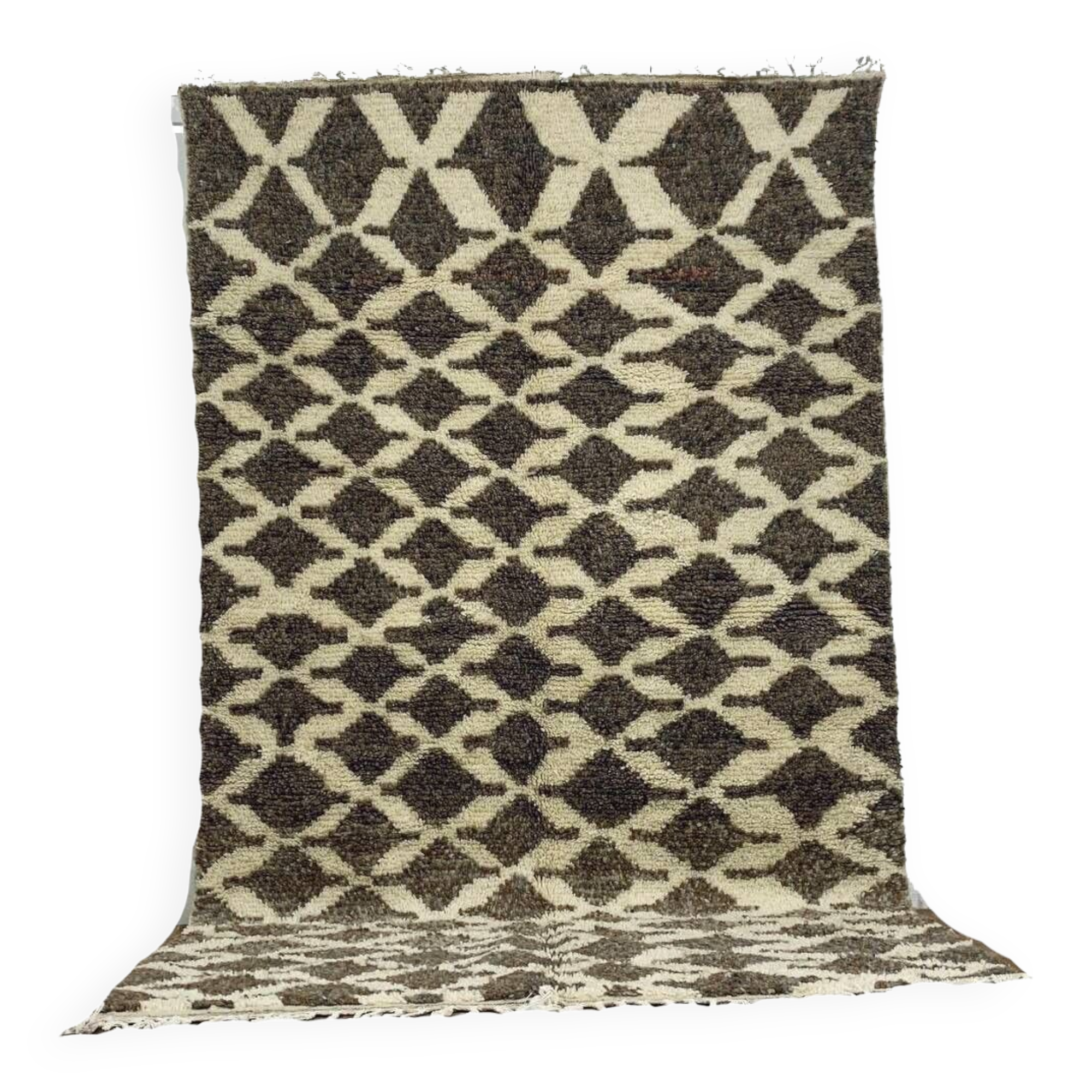 Handmade Moroccan Berber rug 242 X 142 CM
