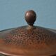 Art Nouveau Smoked Glass Punch Bowl Copper Crafted by Carl Deffner