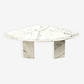 Vintage Italian marble coffee table from the 1970